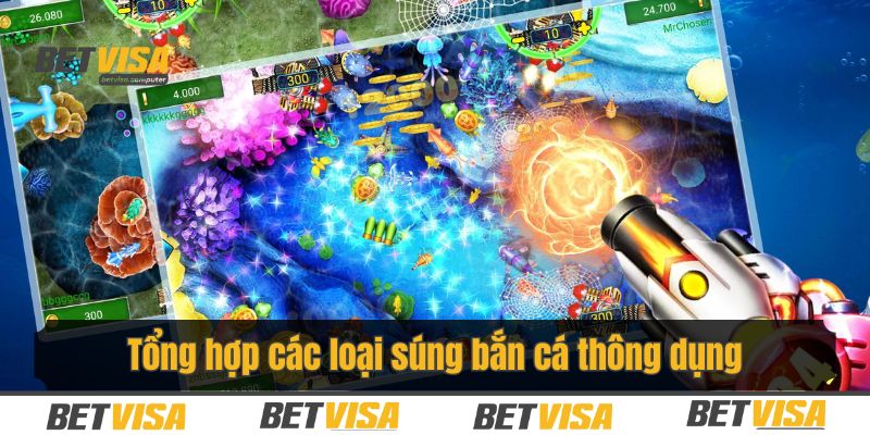 Nhà cái trang bị các thiết bị súng bắn cá hiện đại có độ chuẩn xác cao